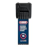 ABUS Faltschloss Bordo Granit XPlus 6500/85 ST mit Schlosstasche - Fahrradschloss aus gehärtetem Stahl - ABUS-Sicherheitslevel 15 - 85 cm - Schwarz ABUS Faltschloss Bordo Granit XPlus 6500/85 ST mit Schlosstasche - Fahrradschloss aus gehärtetem Stahl - ABUS-Sicherheitslevel 15 - 85 cm - Schwarz