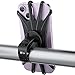 VUP Fahrrad Handyhalterung, Universal 360° Drehbarer Silikon Handyhalter Fahrradlenker Motorrad für 4.0 bis 6.7 Zoll Smartphones Schwarz VUP Fahrrad Handyhalterung, Universal 360° Drehbarer Silikon Handyhalter Fahrradlenker Motorrad für 4.0 bis 6.7 Zoll Smartphones Schwarz