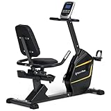 SportPlus Heimtrainer mit Magnetbremse 24 Widerstandsstufen, gelenk- und rückenschonend, extra weicher Sitz, bis 200 Watt, Fitnessgerät für Senioren Black/Sun (App-kompatibel) SportPlus Heimtrainer mit Magnetbremse 24 Widerstandsstufen, gelenk- und rückenschonend, extra weicher Sitz, bis 200 Watt, Fitnessgerät für Senioren Black/Sun (App-kompatibel)