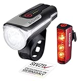 SIGMA Sport - LED Fahrradlicht Set Aura 80 und Blaze | StVZO zugelassenes, akkubetriebenes Vorderlicht und Rücklicht mit Bremsfunktion, Rear SIGMA Sport - LED Fahrradlicht Set Aura 80 und Blaze | StVZO zugelassenes, akkubetriebenes Vorderlicht und Rücklicht mit Bremsfunktion, Rear