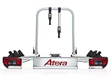 Atera 022696 PKW Fahrradträger Strada E-Bike XL, Auto-Kupplungsträger extrabreit mit Rückleuchten - für 2 Fahrräder, silber Atera 022696 PKW Fahrradträger Strada E-Bike XL, Auto-Kupplungsträger extrabreit mit Rückleuchten - für 2 Fahrräder, silber
