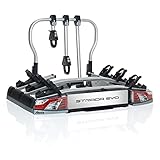 Atera 022701 PKW Fahrradträger Strada Evo 3, Auto-Kupplungsträger mit Rückleuchten - für 3 Fahrräder oder E-Bikes, silber Atera 022701 PKW Fahrradträger Strada Evo 3, Auto-Kupplungsträger mit Rückleuchten - für 3 Fahrräder oder E-Bikes, silber