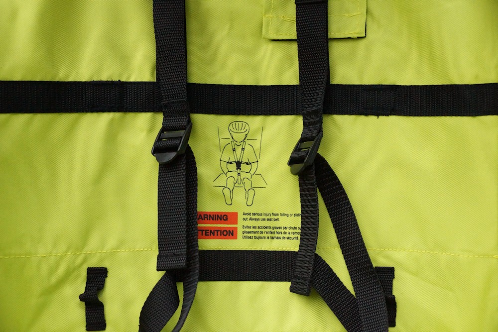 5 Punkt- Gurt im Tuchsitz