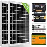 ECO-WORTHY 240W Solaranlage Komplettset Inselanlage netzunabhängiges Kit für Wohnmobil Camper: 2 Stücke 120W Solarmodul + 30A Laderegler + 1 Stücke 50Ah Lithiumbatterie + 600W Sinuswechselrichter ECO-WORTHY 240W Solaranlage Komplettset Inselanlage netzunabhängiges Kit für Wohnmobil Camper: 2 Stücke 120W Solarmodul + 30A Laderegler + 1 Stücke 50Ah Lithiumbatterie + 600W Sinuswechselrichter